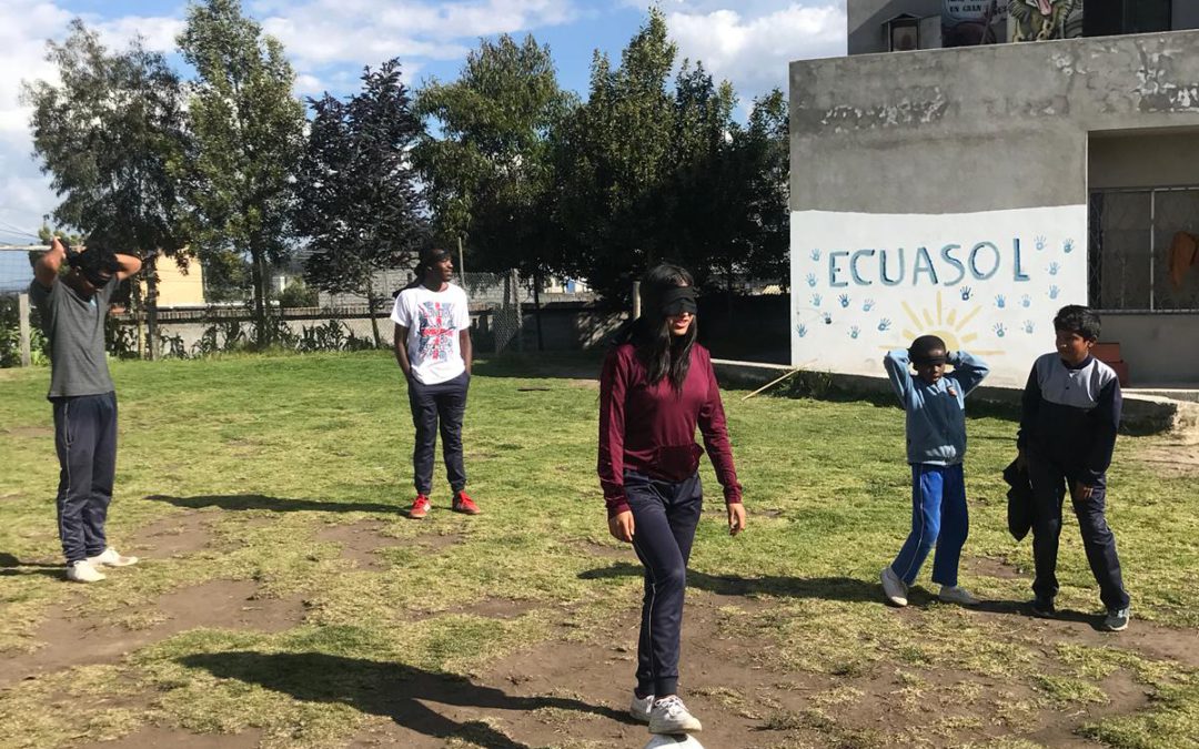 Llegada de François en la Fundación