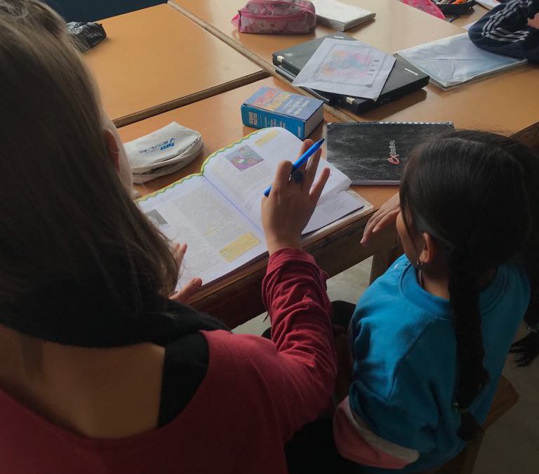 El apoyo escolar en Ecuasol.