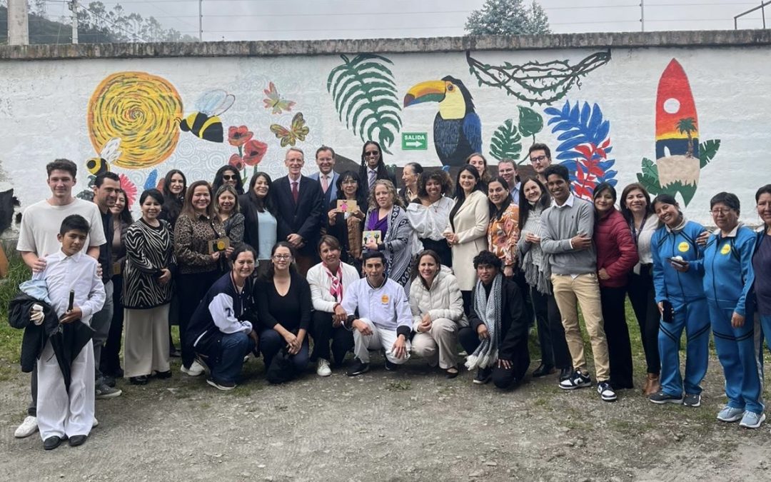 ¡La fundación impulsa el padrinazgo en Ecuador!