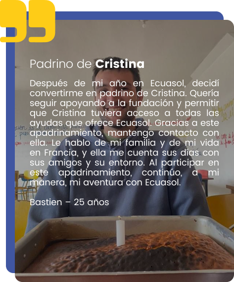 Testimonio de Bastien