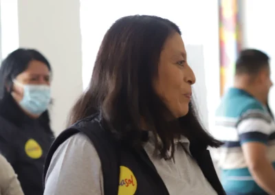 Edito Paola Pinza, directora de la fundación Ecuasol