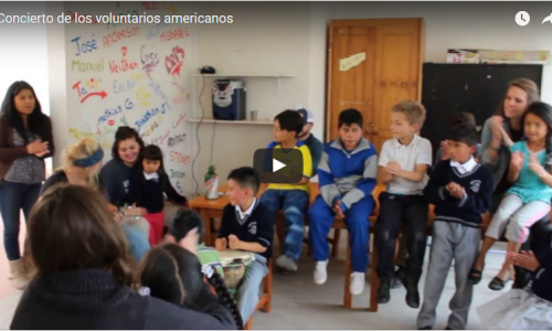 Apoyo de voluntarios americanos en la Fundación