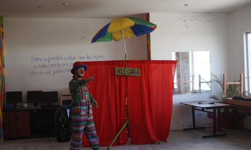 Espectáculo de circo en la fundación!!